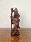 Large Chinese Carved Hardwood Figure, 1900s 1