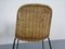 Italian Basket Chairs, 1970s, Set of 6 18