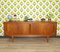 Credenza in teak con ante a pannello di HP Hansen, Danimarca, anni '60, Immagine 13