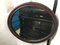 Specchio ovale con cornice in mogano, Immagine 1