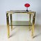 Vintage Italian Coffee Table in Smoked Glass, 1970s, Image 2