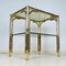 Vintage Italian Coffee Table in Smoked Glass, 1970s, Image 10