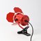 Red Clamp Spotlight Lamp from Ikea, 1980s 3