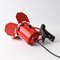 Red Clamp Spotlight Lamp from Ikea, 1980s, Image 4