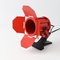 Red Clamp Spotlight Lamp from Ikea, 1980s, Image 1