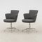Pivoting Chairs in Gray by Ake Axelson for Garsnas, 2014, Set of 2 1