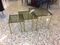 Brass and Smoked Glass Nesting Tables, 1960s 3