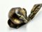 Art Deco French Bronze Ball in the Claw Paperweight, 1930s, Image 4