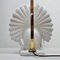 Italienische Pigeon Tischlampe aus Porzellan & Messing, 1970er 16