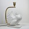 Lámpara de mesa Pigeon italiana de porcelana y latón, años 70, Imagen 1