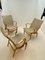 Scandinavian Modern Eva Armchairs attributed to Bruno Mathsson for Dux, 1960s, Set of 3 13