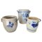 Ceramica Betschdorf vintage in gres, Francia, set di 3, Immagine 1
