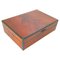 Burl Wood Cigar Box in Brown Black Color, France, 1970s 1