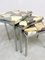 Tables Gigognes Mimiset Vintage en Marbre avec Pierres d'Onyx, 1970s, Set de 3 2