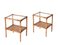 Mid-Century Italian Bedside Tables in Bamboo, Rattan and Glass, 1970s, Set of 2 12