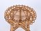 Italian Round Stool in Rattan and Bamboo by Franco Albini, 1960s 10