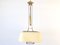 Mid-Century Modern Full Brass Adjustable Counterweight Pendant Lamp, Germany, 1970s 2