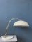 Lámpara de mesa Bauhaus 144 vintage en blanco de Herman Busquet para Hala, años 70, Imagen 1