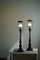 Lámparas de mesa Diskometal danesas modernas de Just Andersen, años 20. Juego de 2, Imagen 19