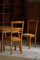 Swedish Art Deco Dining Room Chairs in Birch, 1920s, Set of 2 16