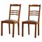 Swedish Art Deco Dining Room Chairs in Birch, 1920s, Set of 2 1