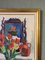 Red Tulips, 1950s, Oil on Canvas, Framed 7