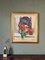 Tulipani rossi, anni '50, Olio su tela, con cornice, Immagine 5