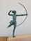 Demarco, Art Deco Figur von Atlanta the Huntress, 20. Jh., Regula 11