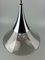 Spage Age Ceiling Lamp in Glass from Limburg Germany, 1970s, Image 15