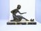 Demetre Chiparus, Large Original Art Deco Sculpture, 1920s, Metal on Marble Base, Image 1