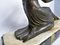 Demetre Chiparus, escultura Art Déco original grande, años 20, metal sobre base de mármol, Imagen 8