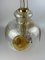 Brutalist Ceiling Lamp in Brass & Murano Glass, 1970s, Image 6