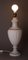 Große neoklassizistische Alabaster Tischlampe in Amphorenform, 1930er 12