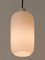 Lámparas colgantes escandinavas de vidrio opalino, años 60. Juego de 2, Imagen 17