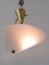 Acrylic Glass and Brass Ceiling Lamp, Germany, 1960s 6