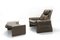Proposals P60 Lounge Chair & P61 Ottoman by Vittorio Introini for Saporiti, Italy, 1970s, Set of 2, Image 6