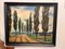 Avenida de los árboles, pintura al óleo, años 20, enmarcado, Imagen 6