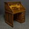 Edwardian Oak Roll Top Desk, 1890s 11