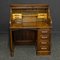 Edwardian Oak Roll Top Desk, 1890s 16