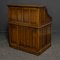 Edwardian Oak Roll Top Desk, 1890s 4