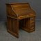 Edwardian Oak Roll Top Desk, 1890s, Image 9