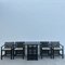 Table and Armchairs by Charles Rennie Mackintosh for Cassina, 1970s, Set of 5 1