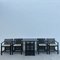 Table et Fauteuils par Charles Rennie Mackintosh pour Cassina, 1970s, Set de 5 1