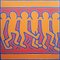 Keith Haring, Composition Figurative, Lithographie, 1990s 2