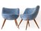 Mid-Century Easy Chairs attributed to Fritz Neth for Correcta, Germany, 1950s, Set of 2 3