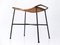 Tabourets Mid-Century en Rotin, Allemagne, 1960s, Set de 2 16