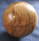 Treen Sphere Enclosing Needle and Thread Spool 1