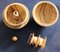 Treen Sphere Enclosing Needle and Thread Spool, Image 4