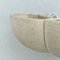 Creme Textured Ceramic Wall Sconce, 1970s 4