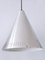 Mid-Century Modern Aluminum Pendant Lamps by Goldkant, Germany, 1970s, Set of 4 15